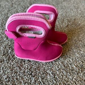BOGS Kids Pink Boots